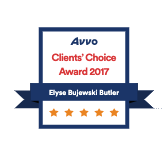 AVVO Client's Choice Award 2017 | Elyse Bujewski Butler | Top Attorney