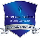 American Institute of Legal Advocates Elite Advocate 2018