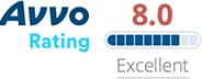 Avvo Rating 8.0 Excellent