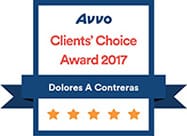 Avvo Client's Choice Award 2017 | Dolores A Contreras